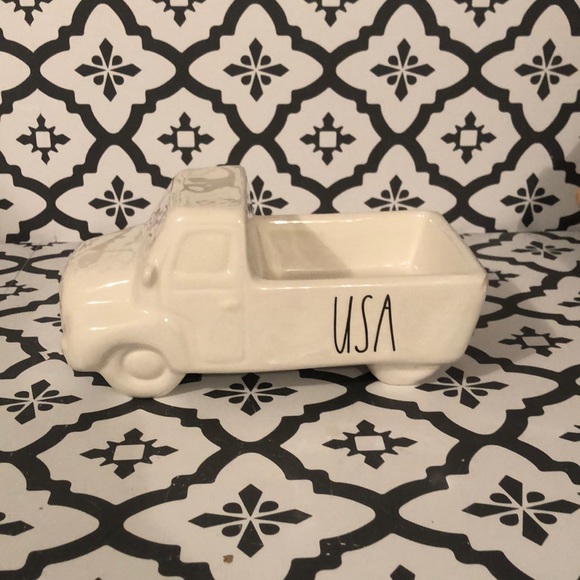 Rae Dunn USA White Truck - Picture 1 of 2